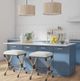 Uttermost® Firth Black/Natural/Oatmeal Counter Stool-1