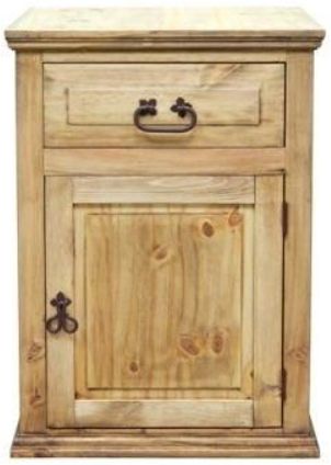Million Dollar Rustic Econo Brown Nightstand-0