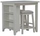Liberty Furniture Brook Creek 3-Piece White Counter Set-0