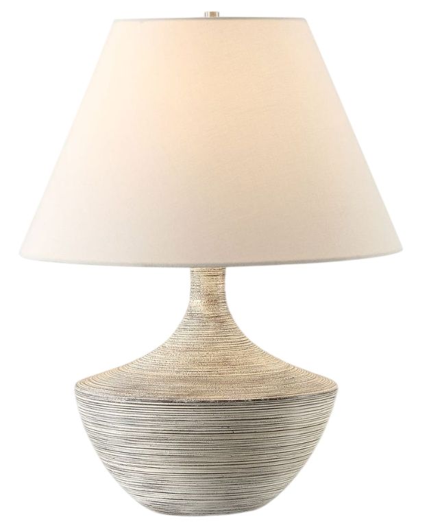 Uttermost® Carafe Charcoal/Off-White Table Lamp-0