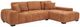 Coaster® Octavia Orange 2-Piece L-Shaped Sectional and Chaise-0