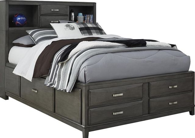 Signature Design by Ashley® Caitbrook 3-Piece Gray Full Storage Bed Set-1