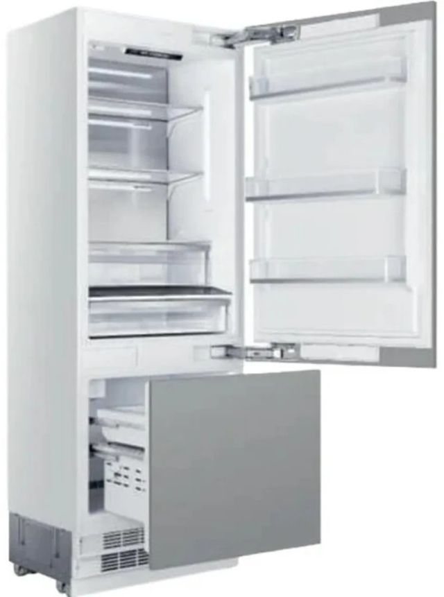 Elica Dolomite 30" Panel Ready Built-In Bottom-Freezer Refrigerator, Right Hinge-1