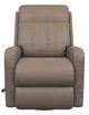 La-Z-Boy® Finley Stone Leather Manual Swivel Gliding Recliner-1