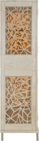 Magnussen Home® Lenox Acadia White/Warm Silver Display Cabinet-4