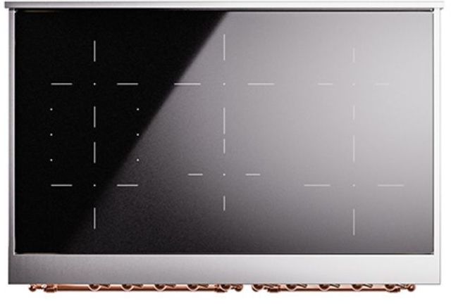Ilve® Nostalgie II Series 40" Antique White Pro Style Induction Range-2