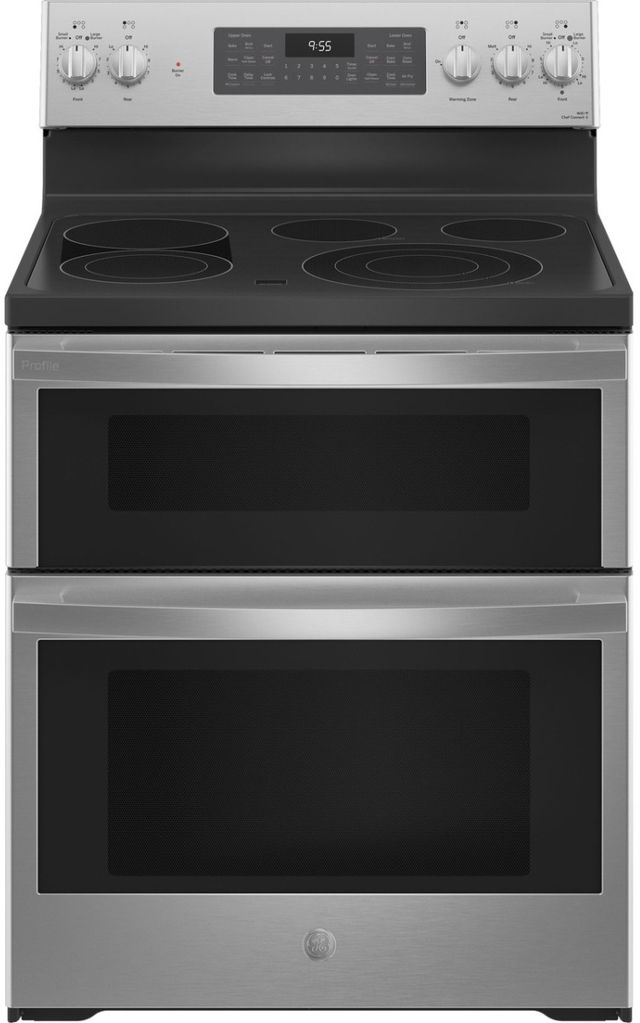 GE Profile™ 4 Piece Stainless Steel Electric Kitchen Package-3