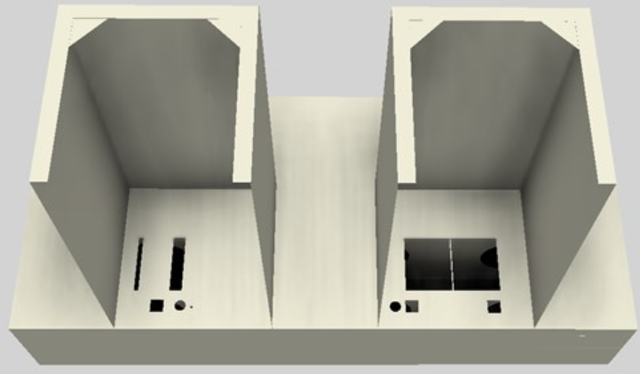 Vent-A-Hood® 48" Biscuit Contemporary Wall Mounted Range Hood-2