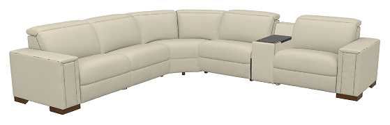 La-Z-Boy® Armitage Natural Power Reclining Sectional with Custom Layout Options-0