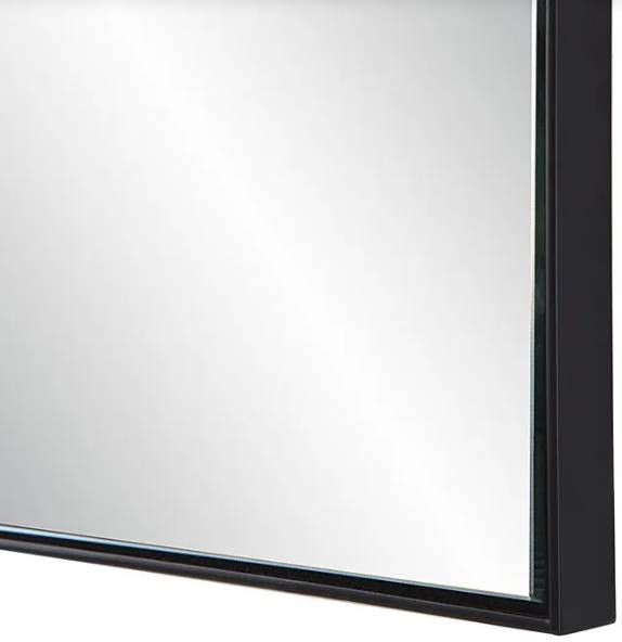 Renwil® Titel Powder Coated Dark Matte Black Mirror-1