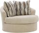 Signature Design by Ashley® Lofwood Oatmeal Swivel Accent Chair-0