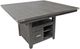 Jofran Inc. Altamonte Brushed Gray High-Low Square Counter Dining Table-3