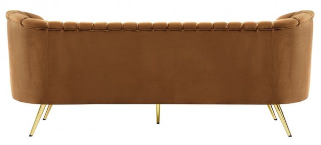Meridian Furniture Margo Saddle Velvet Sofa-3