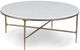 Bassett® Furniture Keswick Bronze/White Round Cocktail Table-0