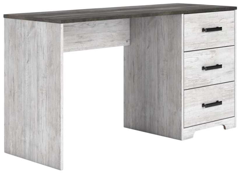 Signature Design by Ashley® Shawburn White/Dark Charcoal Gray 54" Home Office Desk