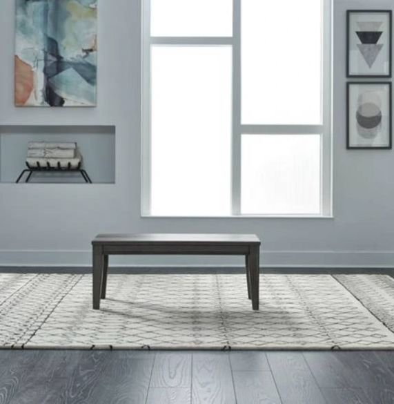 Liberty Furniture Tanners Creek Greystone Bench-1