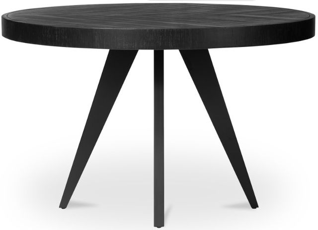 Moe's Home Collection Parq Black Round Dining Table-1