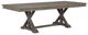 Mazin Furniture Cardano Driftwood Light Brown Dining Table-0