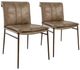 Classic Home Mayer 2-Piece Adobe Tan Dining Chair Set -0