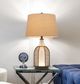 Cal® Lighting & Accessories Morgan Black/Frost Table Lamp-3