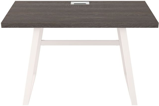 Signature Design by Ashley® Dorrinson Two-Tone Antique White/Gray Office Desk-1