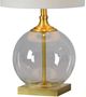 Forty West Laurel Clear/Gold Table Lamp-2