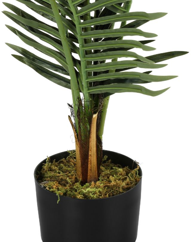 Monarch Specialties Inc. Black 47" Artificial Potted Palm Tree-1