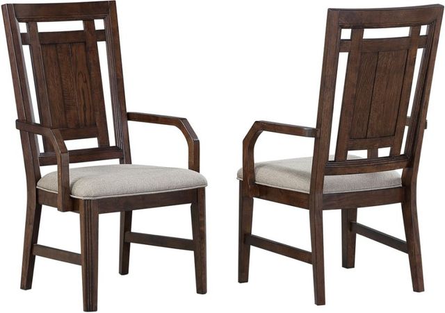 Winners Only® Kentwood Brown Upholstered Arm Chair-2