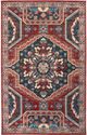 Feizy Nolan Multi-Colored/Red 5' x 8' Rug-0