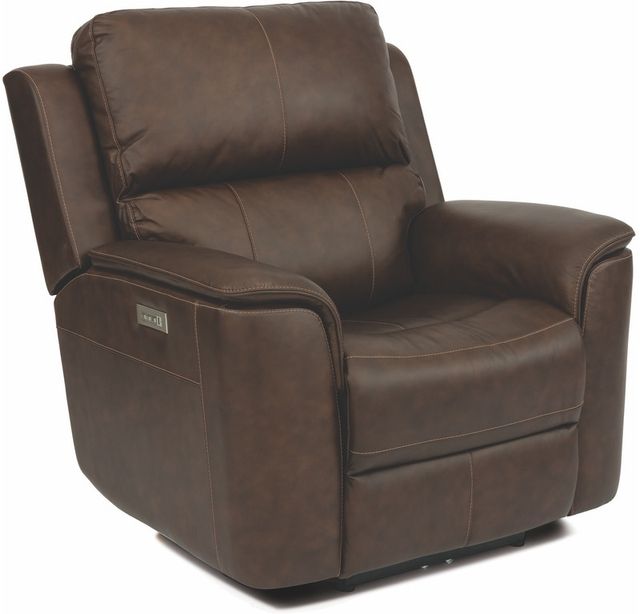 Flexsteel® Customizable Henry Brown Power Recliner-0