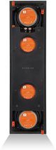 JBL® Studio 6 Theater 5.25" Black 2-Way In-Wall Speaker-2