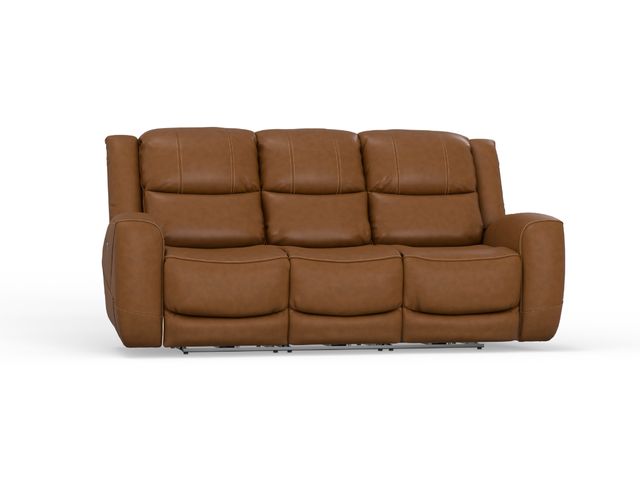 Toffee Power Leather Sofa-0