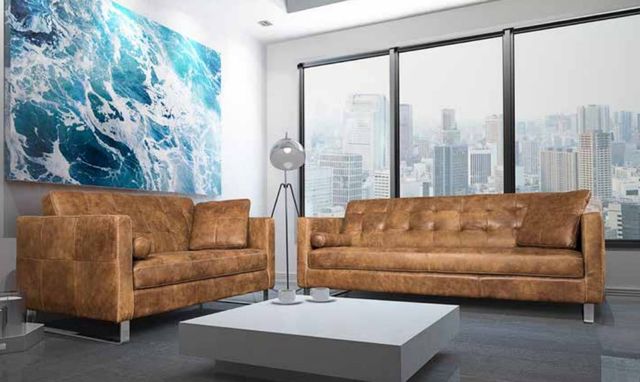 Fornirama 711 Brown Sofa-2