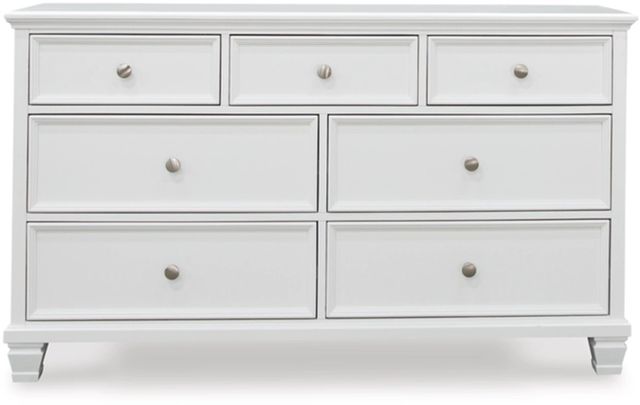 Signature Design by Ashley® Fortman White Dresser-1