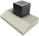 Vent-A-Hood® 30" Biscuit Air Recover System (ARS) Duct-Free Under Cabinet Range Hood-1
