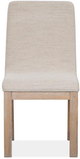 Magnussen Home® Ainsley Cerused Khaki Count Upholstered Side Chairs-1