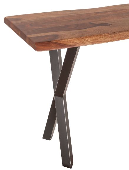 Home Trends & Design Brisbane Natural Console Table-3