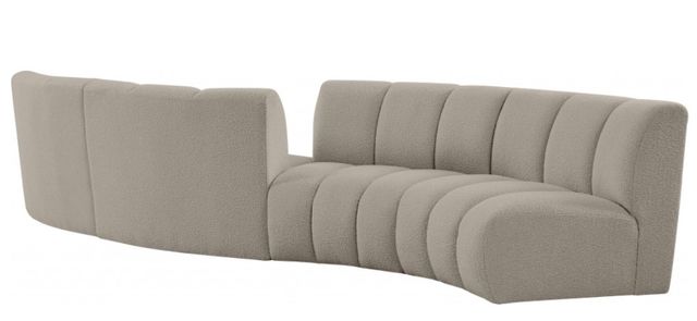 Meridian Furniture Infinity 4-Piece Taupe Modular Sectional-1