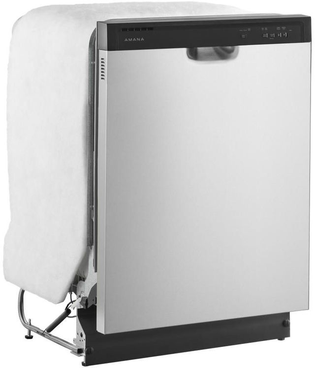 Amana® 24" Stainless Steel Front Control Built In Dishwasher-1