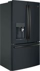 GE Profile™ 22.23 Cu. Ft. Black Slate Counter Depth French Door Refrigerator-1