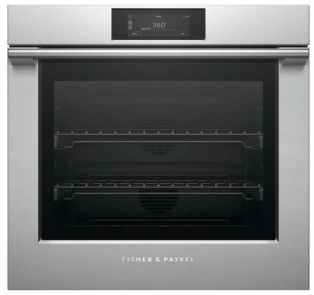 Fisher & Paykel Series 9 Professional 30" Stainless Steel Single Electric Wall Oven with Self-Cleaning-0