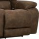 HomeStretch Explorer Espresso Power Reclining Loveseat with Console-2