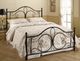 HH2 Home Milwaukee Antique Bronze King Metal Bed with Frame-1