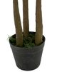 A & B Home Green 5' Artificial Fiddle-Leaf Tree in Pot-2