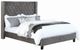 Furniture of America® Ryleigh Gray Queen Panel Bed-0