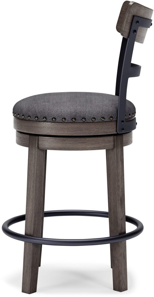 Signature Design by Ashley® Caitbrook Gray 37" Counter Stool-4
