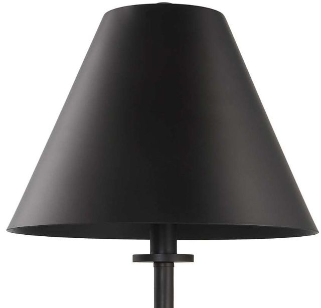 Uttermost® Pilot Satin Black Buffet Lamp-3