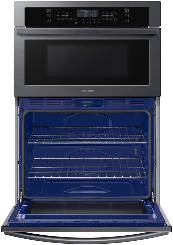 Samsung 30" Fingerprint Resistant Black Stainless Steel Oven/Microwave Combo Electric Wall Oven-7