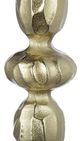 A & B Home Gold/White Diamond Stem Pillar Holder-3