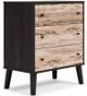 Signature Design by Ashley® Piperton 4-Piece Two-tone Brown/Black Twin Panel Headboard Set-3